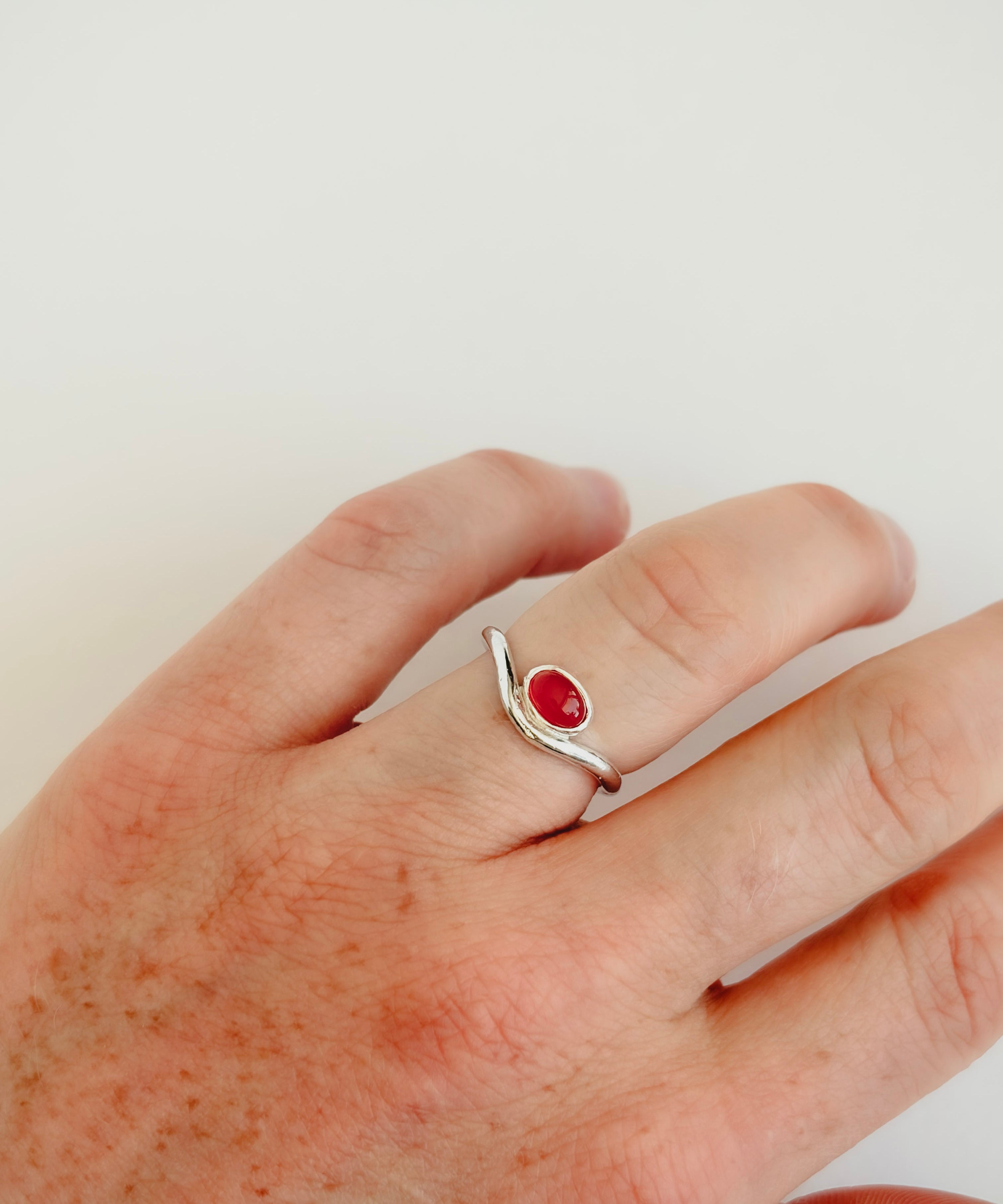 Carnelian Ring, Size 5.5