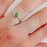 Chrysoprase Ring, Size 6