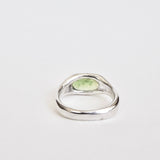 Green Garnet Ring, Size 7
