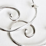 Large Spiral Earrings