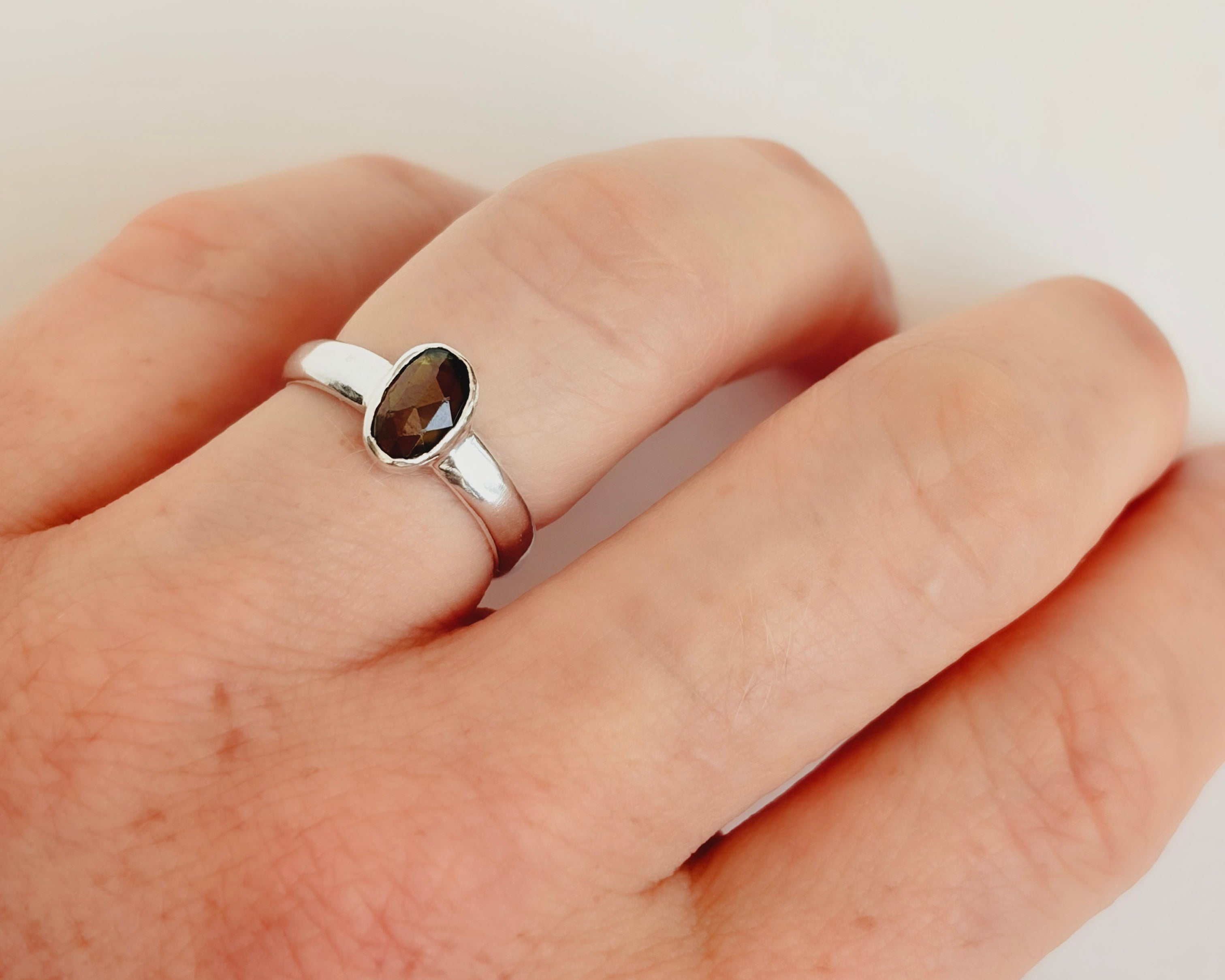 Sphene Ring, Size 6