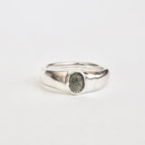 Wide Tourmaline Ring, Size 8