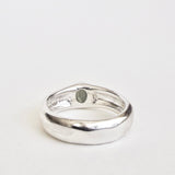 Wide Tourmaline Ring, Size 8