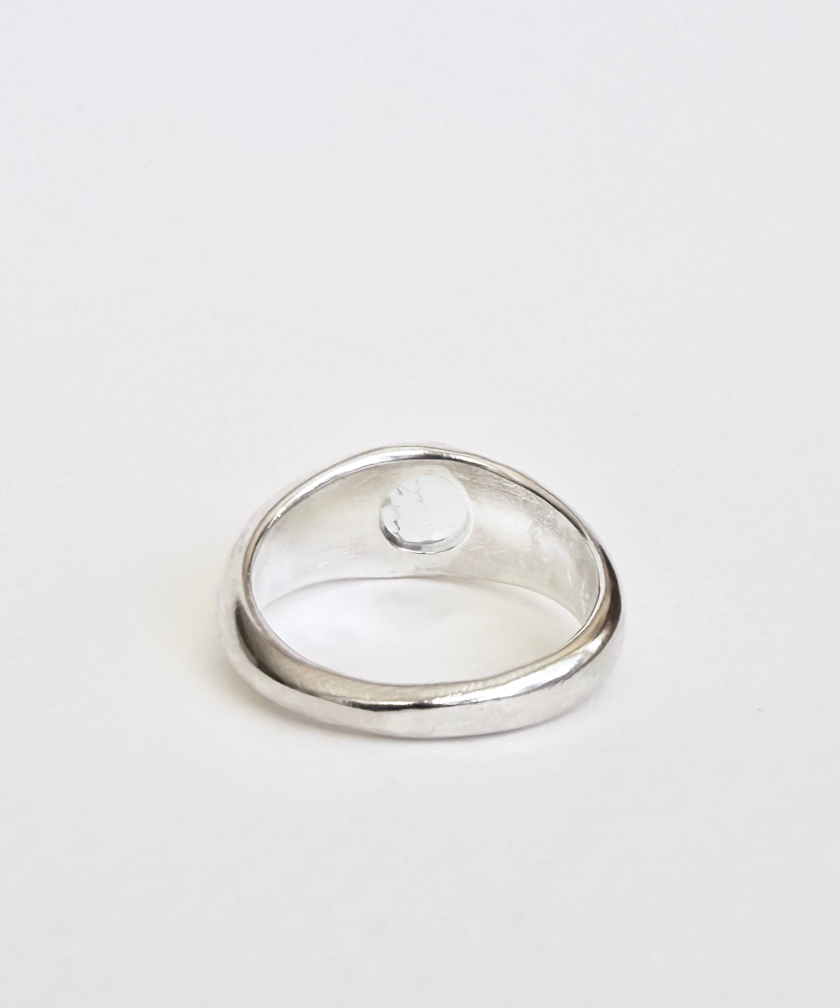Aquamarine Ring, Size 7.5