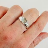 Aquamarine Ring, Size 7.5