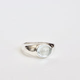 Aquamarine Ring, Size 7.5
